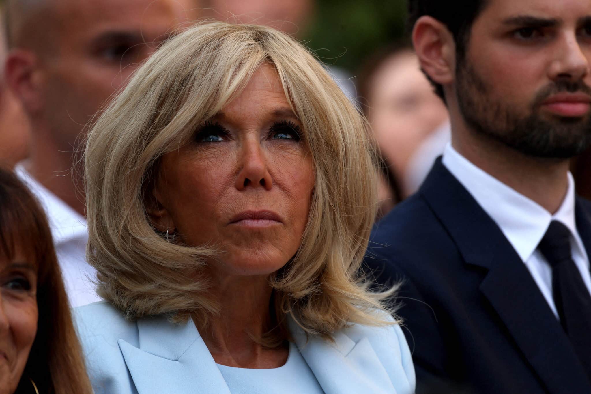 Emmanuel Macron au 80e anniversaire de la libération de Bormes-les-Mimosas